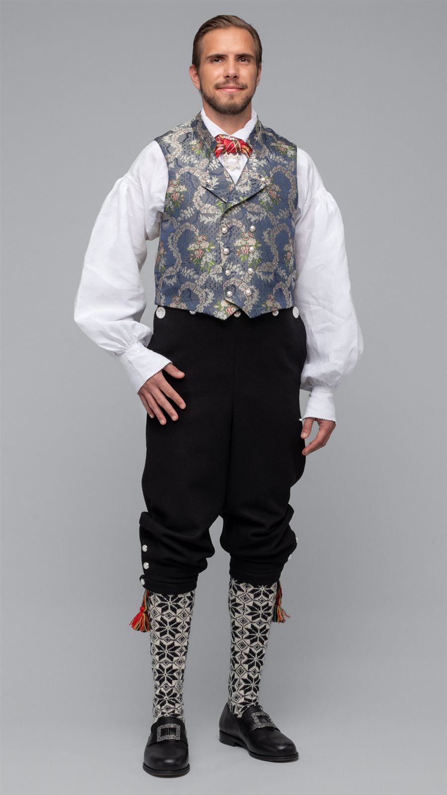 Åmlibunad herre fra Aust Agder uten jakke - Norsk Flid nettbutikk og